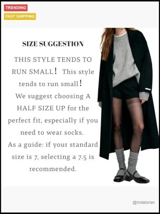 Faux Leather Slingback Mary Jane Heels Low Block Heel Pumps - Picture 5 of 5